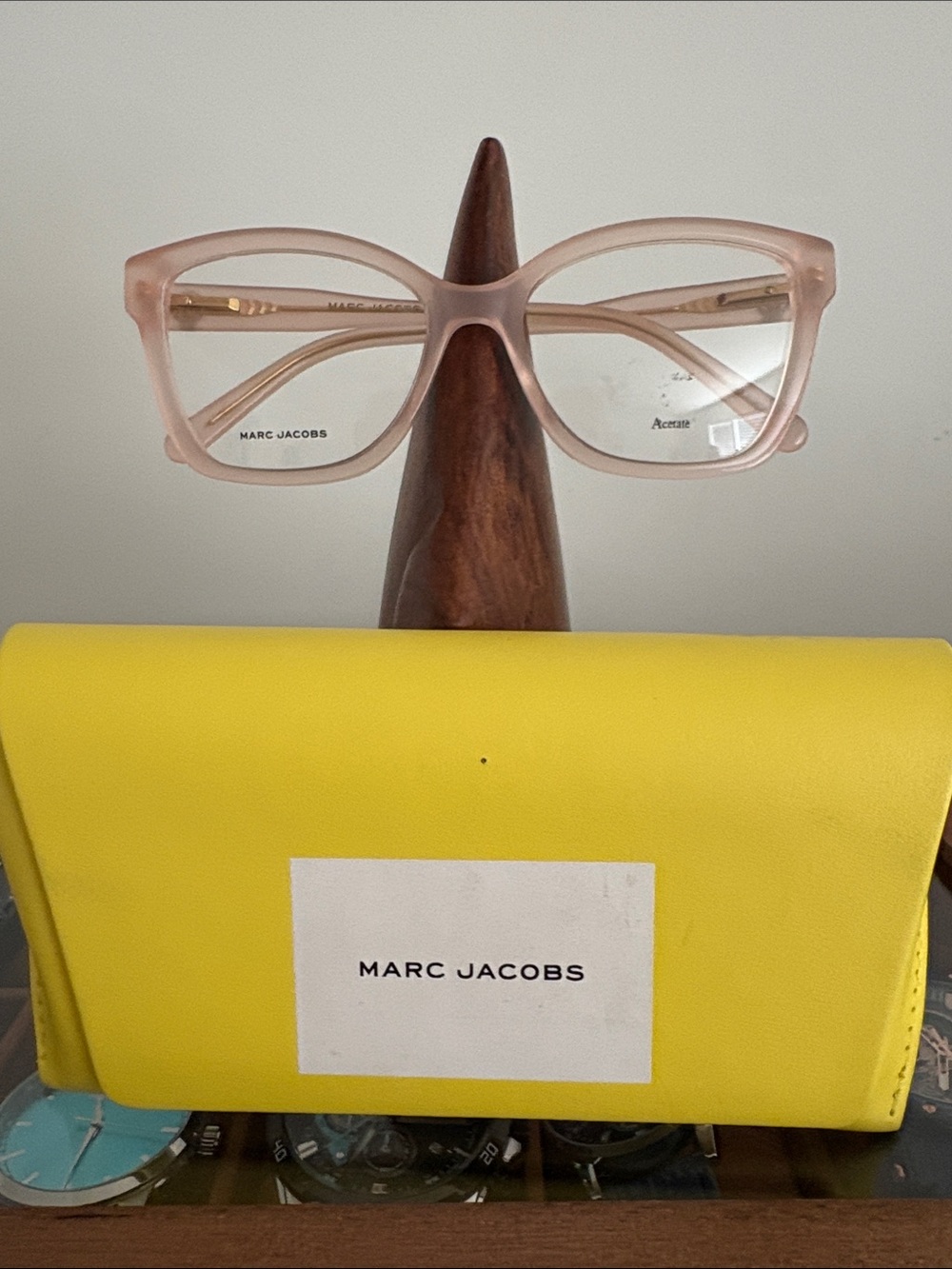 Marc Jacobs Light Pink Cat-Eye Optical Frames